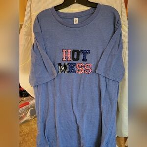L&B Lucky & Blessed "Hot Mesd" Tee 2XL